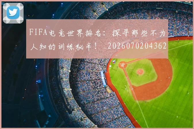 FIFA电竞世界排名:探寻那些不为人知的训练秘辛!_20260702043624
